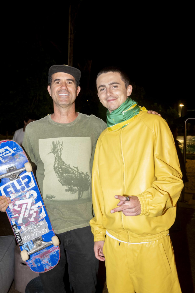 Bob Burnquist E Timothée Chalamet