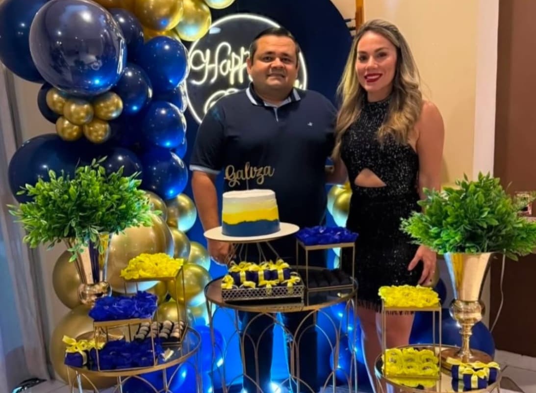 Fernando Galiza festeja nova idade ao lado de amigos e familiares em Fortaleza