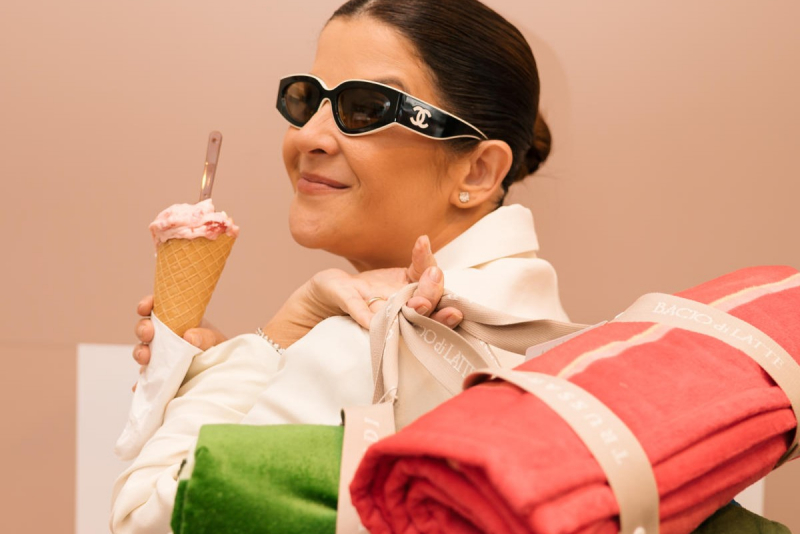 Trussardi e Bacio di Latte lançam collab “La Dolce Vita” em encontro imersivo na Vila Madalena