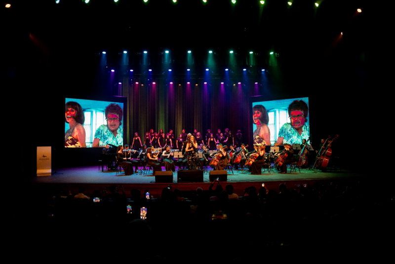 Concerto do Instituto de Música Jacques Klein reúne orquestras, corais e jovens solistas no Teatro RioMar Fortaleza