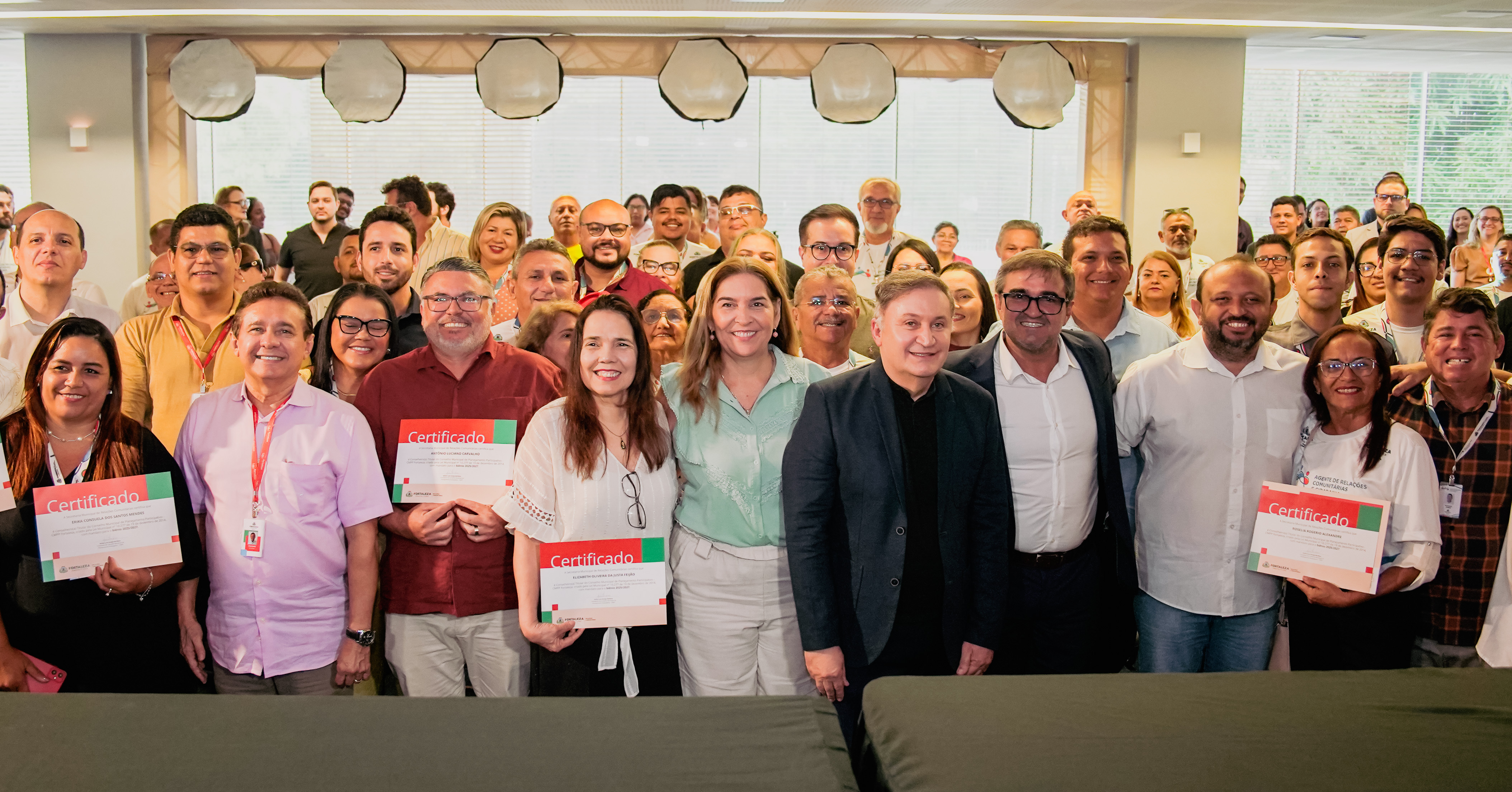 Conselho de Planejamento Participativo de Fortaleza recebe 156 novos membros