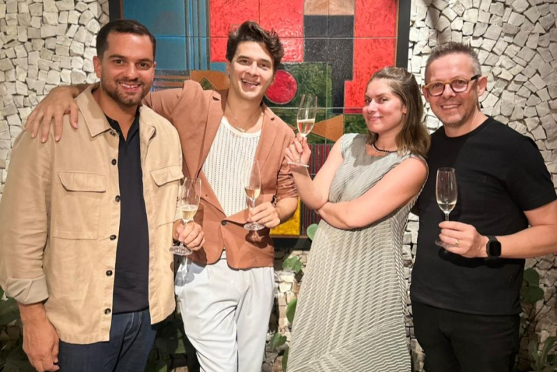 David Silveira, Pablo Guterres, Arystela Rosa Paz E Joel Pivotto