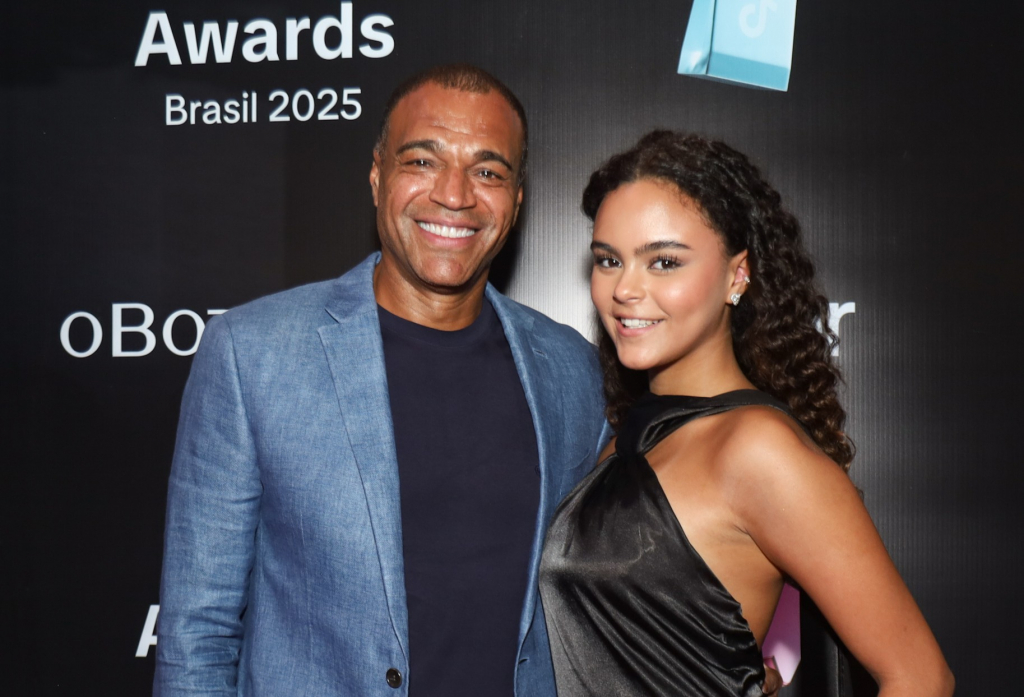 Denilson Com Sua Filha Eduarda