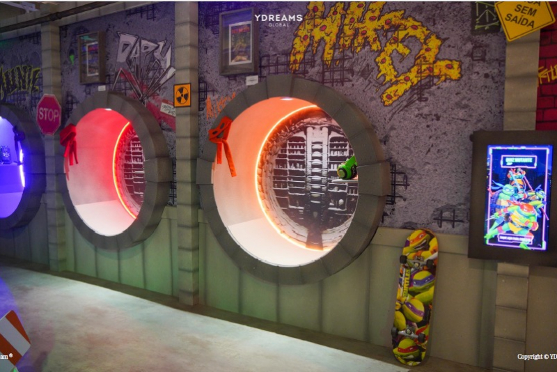 Tartarugas Ninja chegam a Fortaleza em experiência imersiva no Iguatemi Bosque