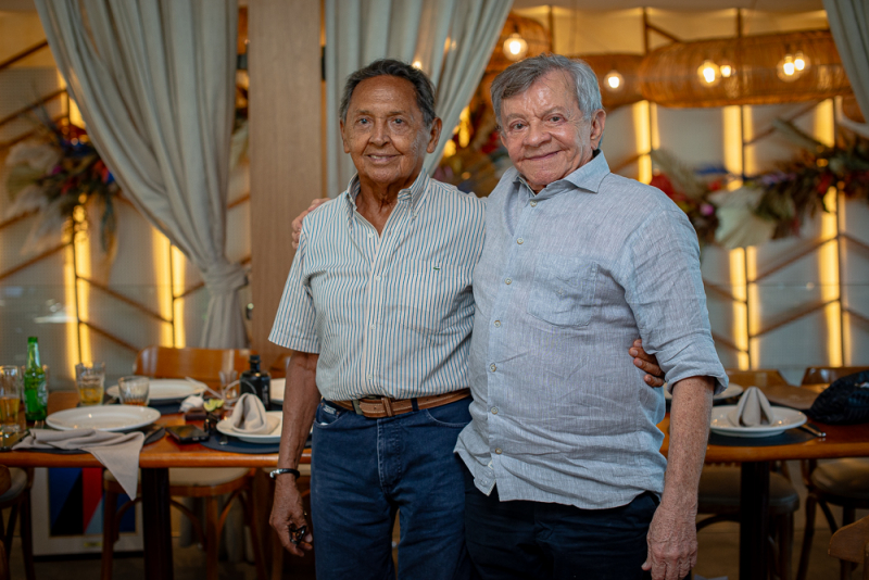 Aniversário entre amigos - Fernando César Mesquita celebra 87 anos em almoço no Illa Mare