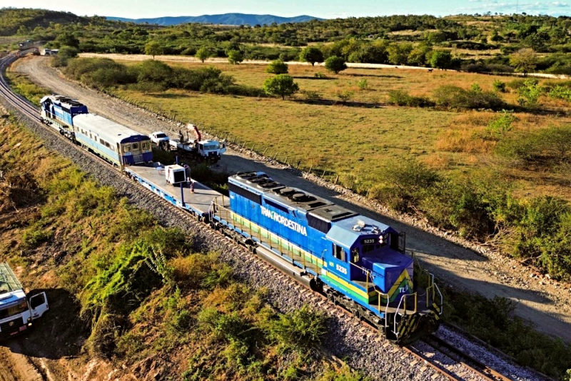 Sudene libera R$ 700 milhões do FDNE para acelerar obras da Transnordestina