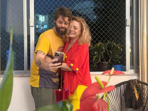 Vera Fischer celebra os 33 anos do filho caçula, Gabriel