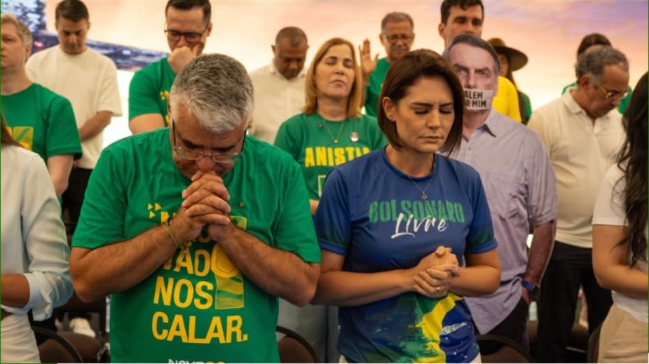 Figuras nacionais da direita participam do lançamento da pré-candidatura de Girão ao governo do Ceará