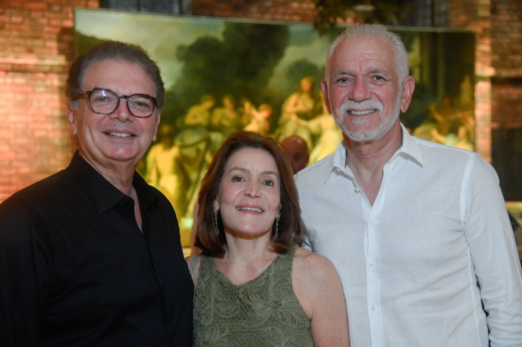 Halim Nagem, Ceça Moura Sales E Paulo Sales