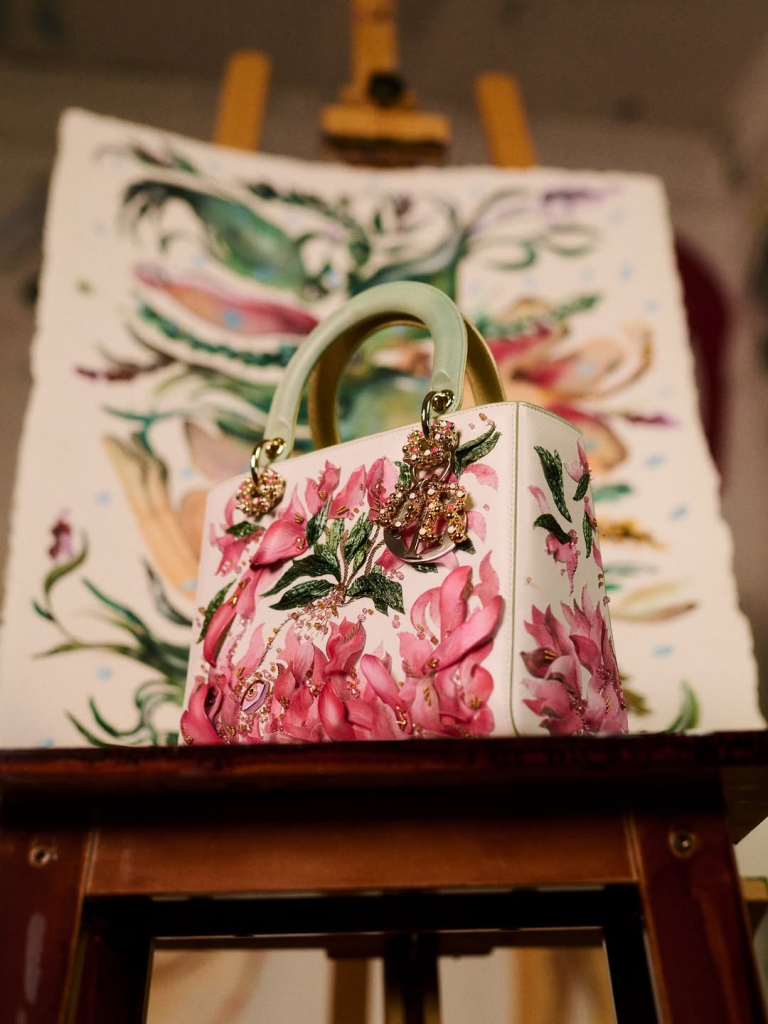 Kuwaiti Artist Alymamah Rashed Infuses The Lady Dior With Surreal Symbolism, Turning Personal My