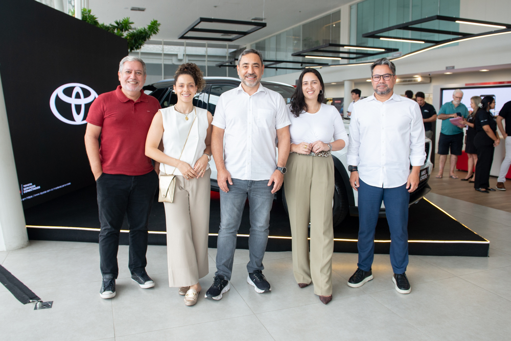 Toyota Newland apresenta o Yaris Cross durante cocktail em Fortaleza