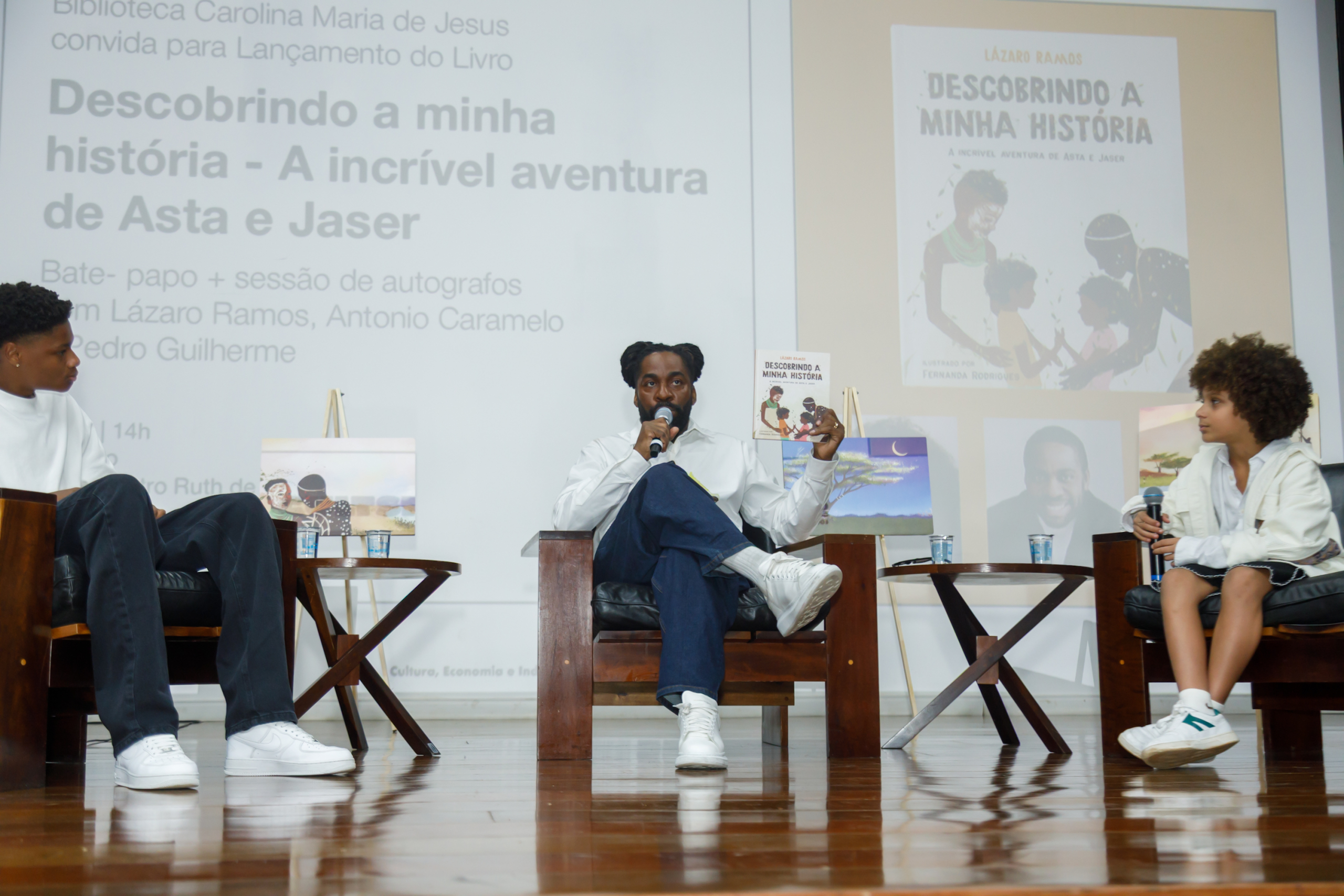 Lázaro Ramos lança obra infantil sobre identidade e ancestralidade em São Paulo