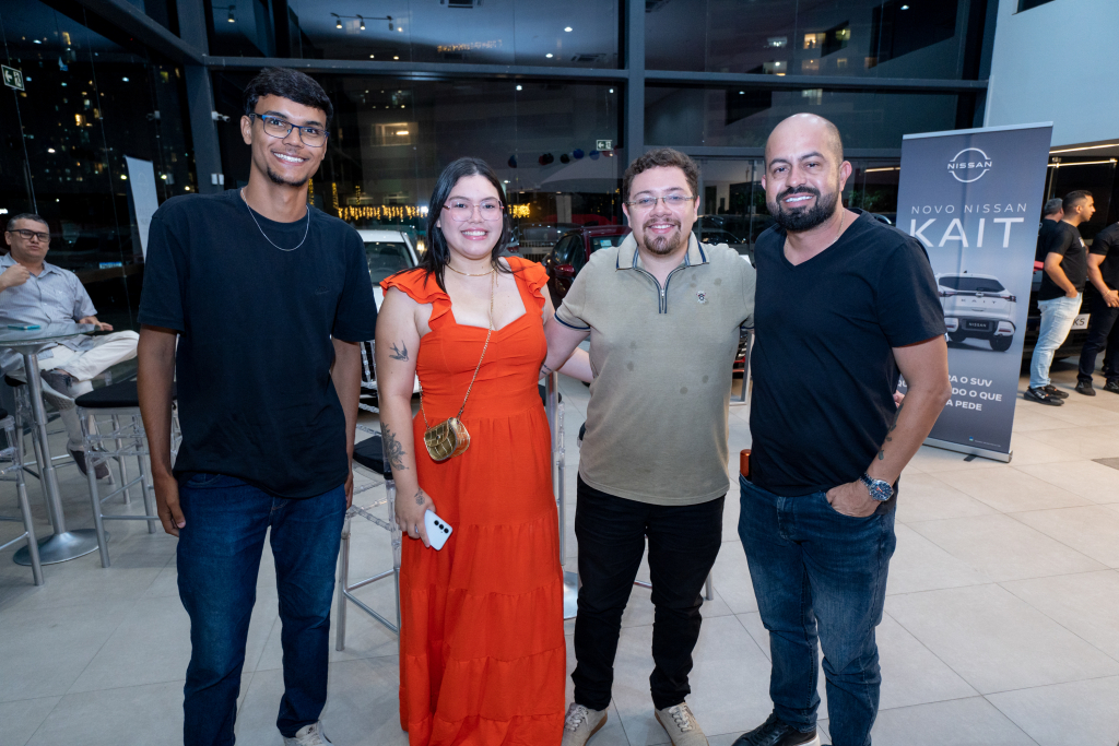 Luiz Fernando, Kiara Letícia, Cássio Daniel E Lucas Brito