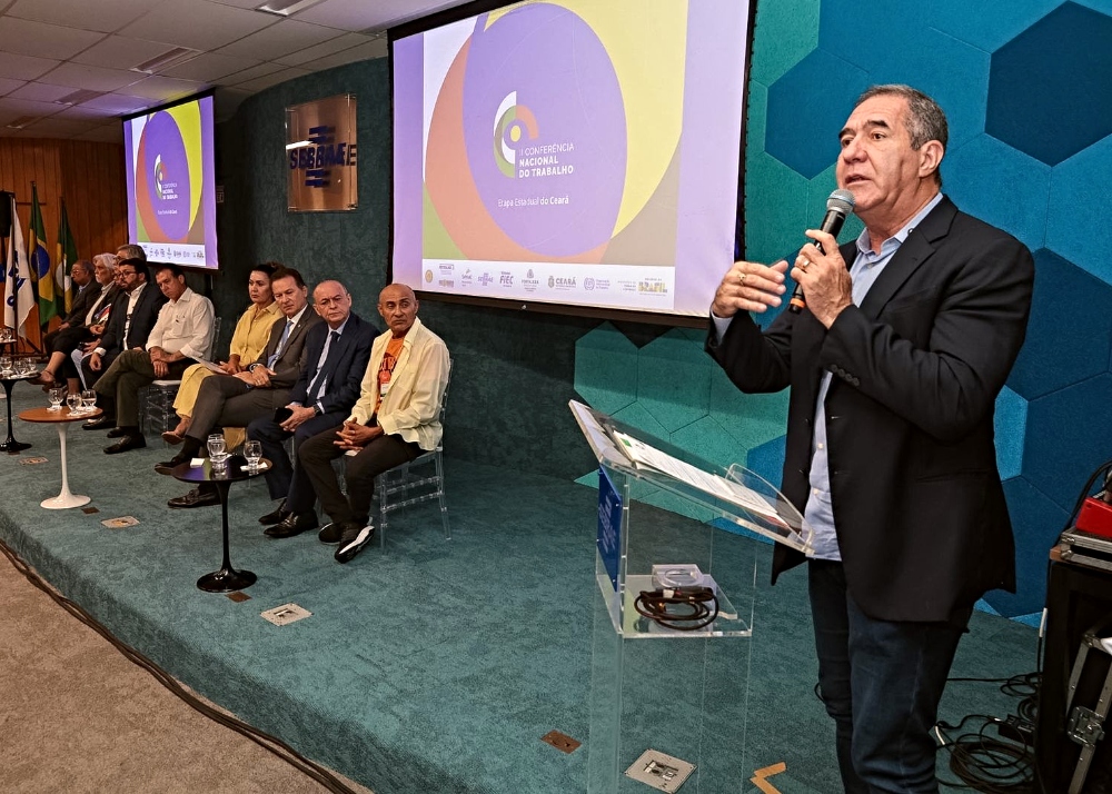 Luiz Gastão participa de debate sobre o futuro das relações trabalhistas no Ceará