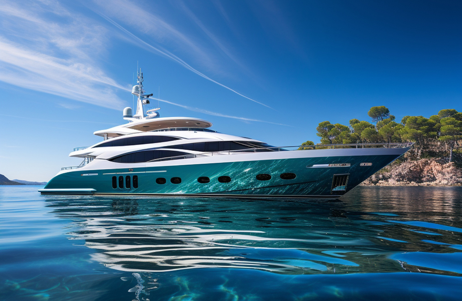 Bilionários escolhem superiates para celebrar o Ano-Novo no Caribe