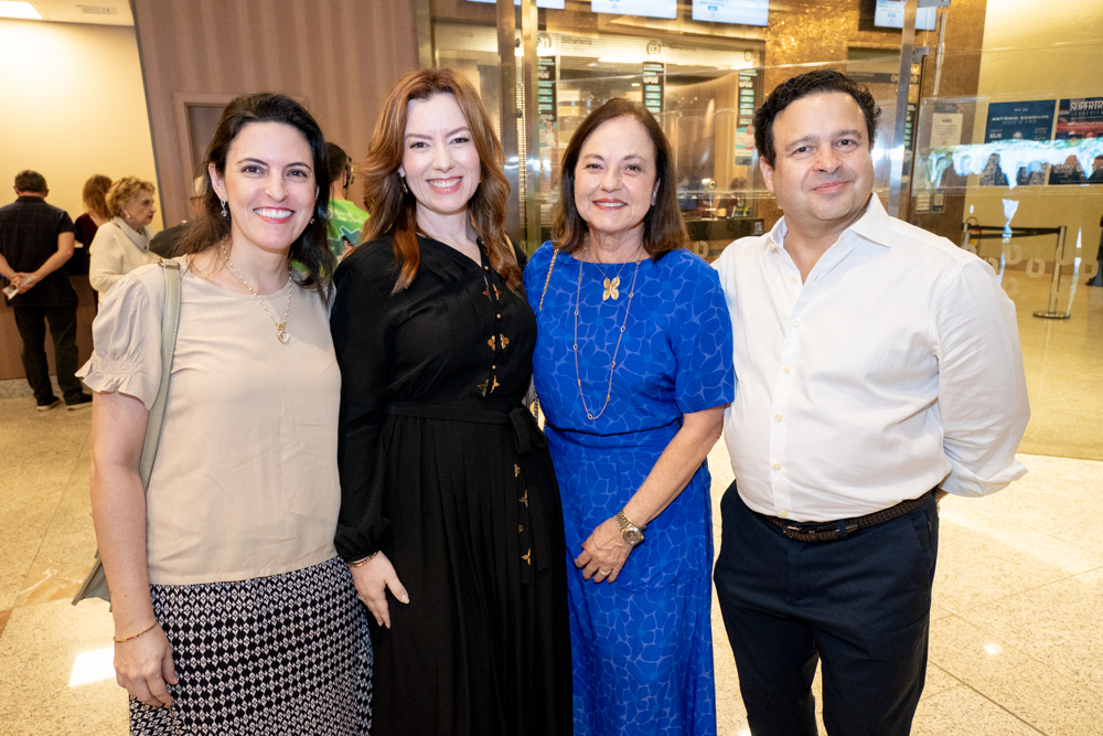 Luzia Frota, Aline Barroso, Ana Maria Studart E Igor Queiroz Barroso