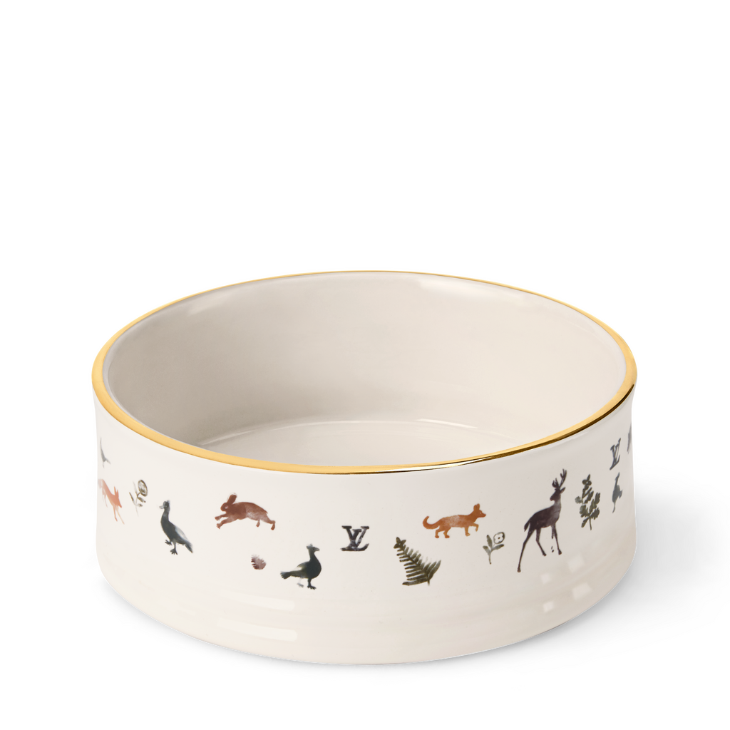 Lv Dog Bowl