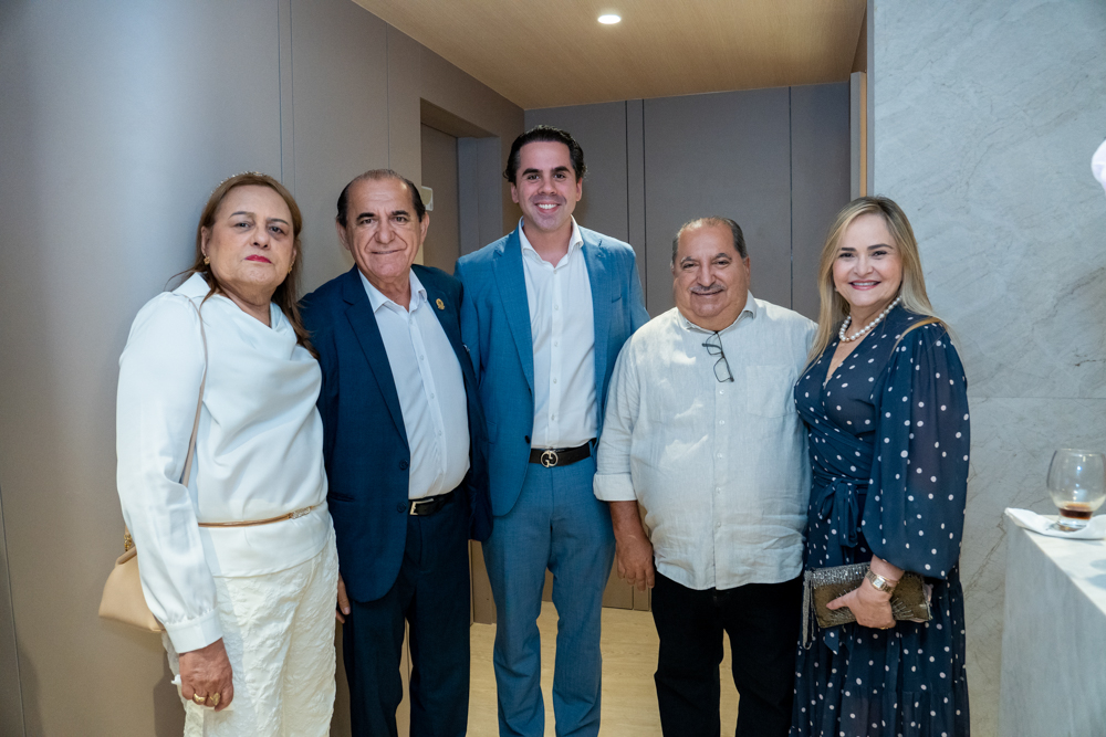 Nadja E Sérgio Beneviides, Alfredo Lima, Djalma E Fabiana Benevides