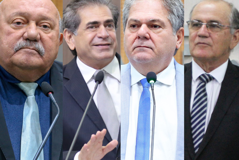 Deputados estaduais com mais de 25 anos de atuação recebem Medalha Paulo Sarasate na Alece