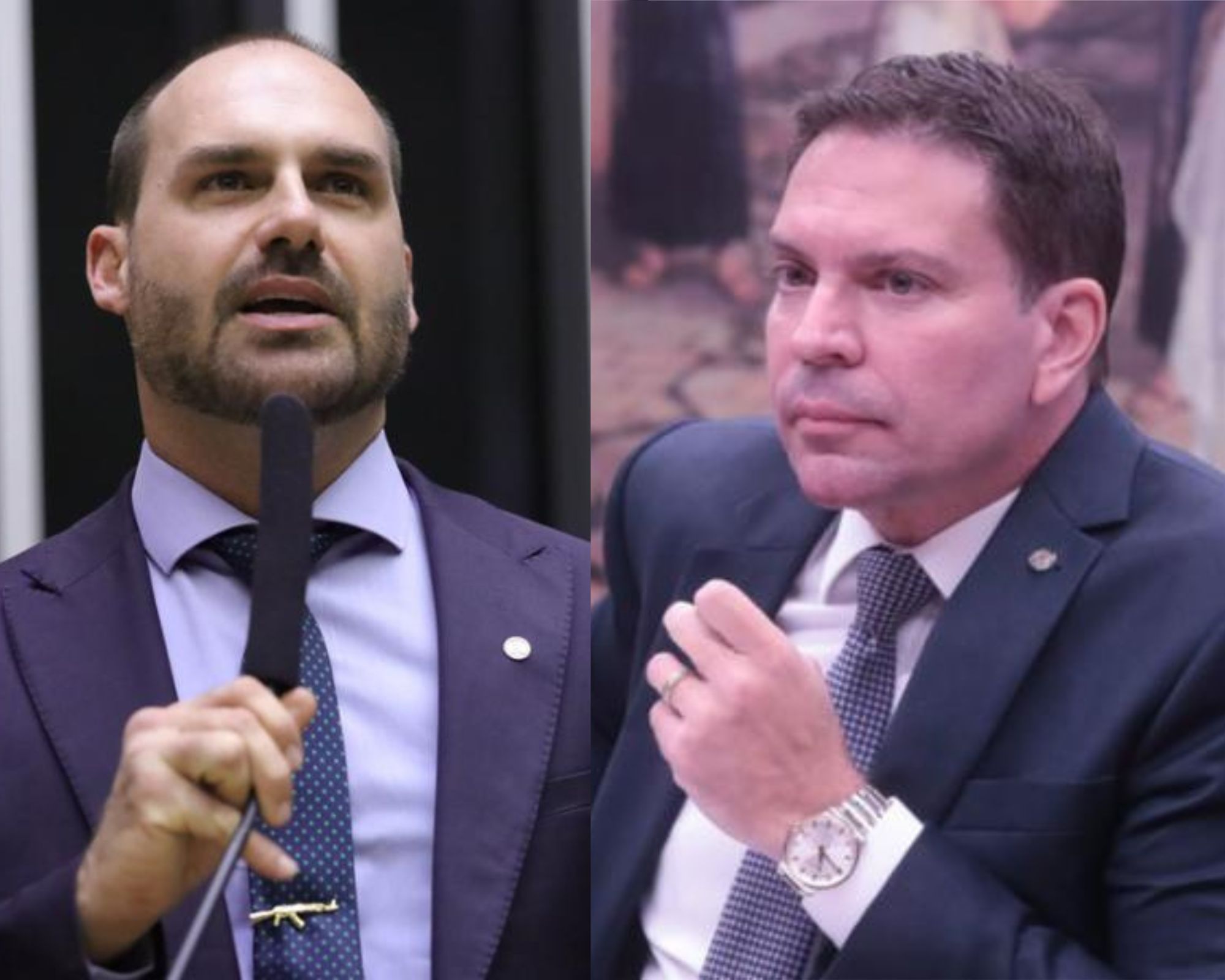 Câmara aplica artigo constitucional e cassa mandatos de Eduardo Bolsonaro e Alexandre Ramagem
