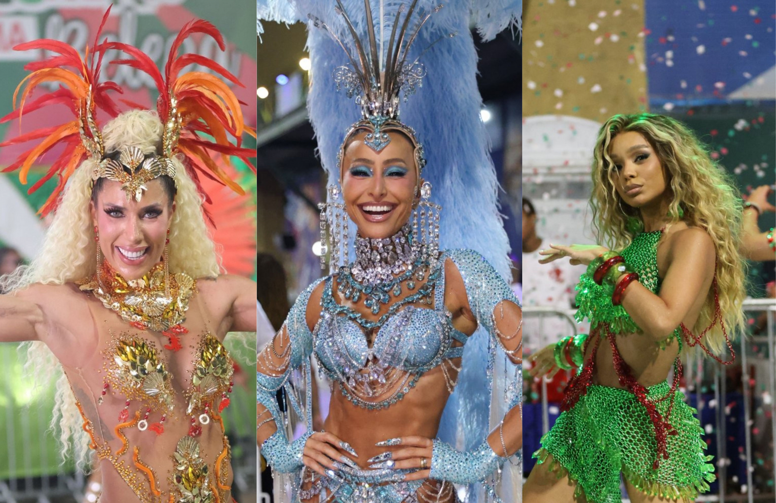 Rainhas e musas encerram mini desfiles na Cidade do Samba com prévias de figurinos e enredos para 2026