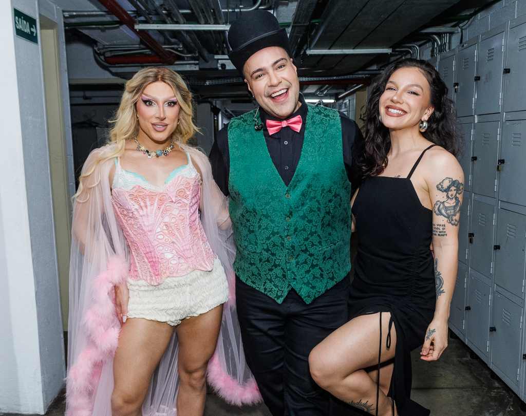 Priscila Alcântara, Tiago Abravanel E Diego Martins