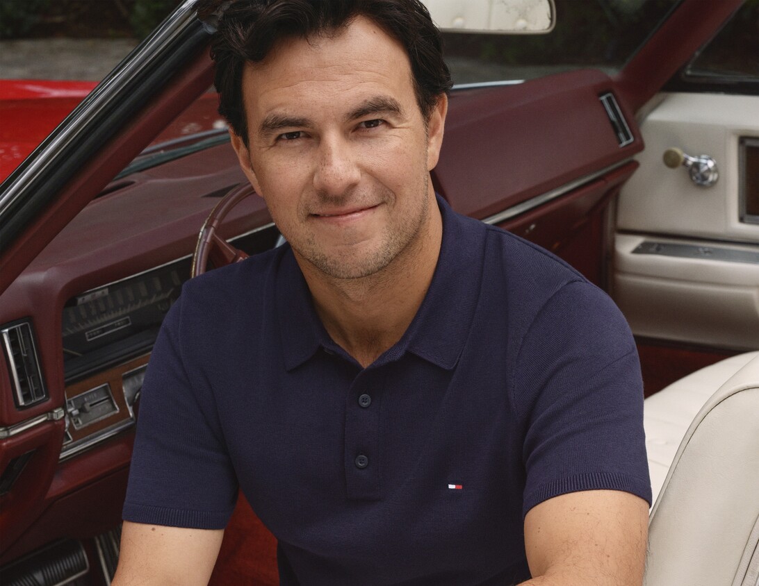 Piloto de Fórmula 1 Sergio Pérez é o novo embaixador global da Tommy Hilfiger