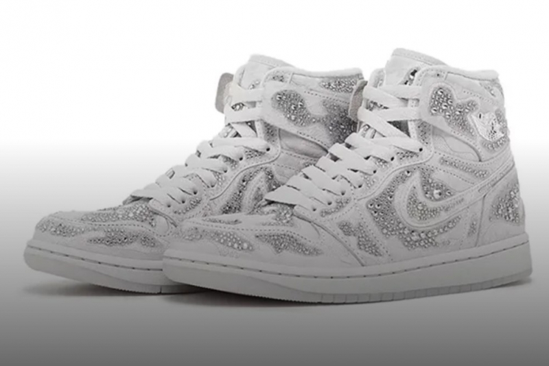 Air Jordan 1 ganha versão feminina com cristais Swarovski e lançamento global previsto para 2026