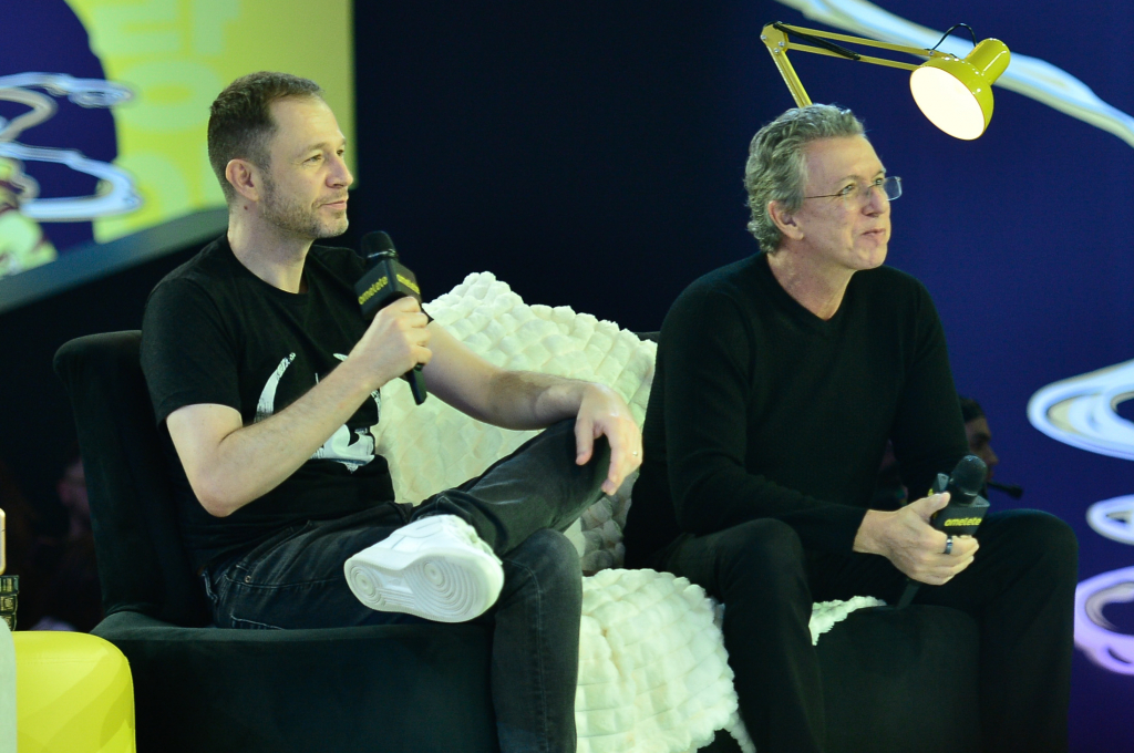 Tiago Leifert E Boninho (2)