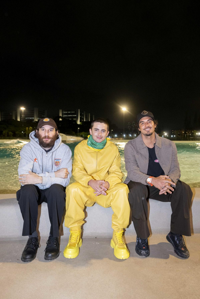 Timothée Chalamet, Gabriel Medina E Josh Safdie(4)