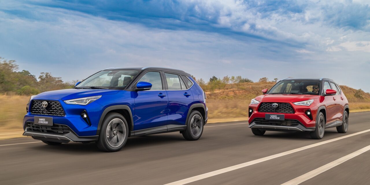 Em pré-venda na Newland, Yaris Cross por até R$ 161 mil