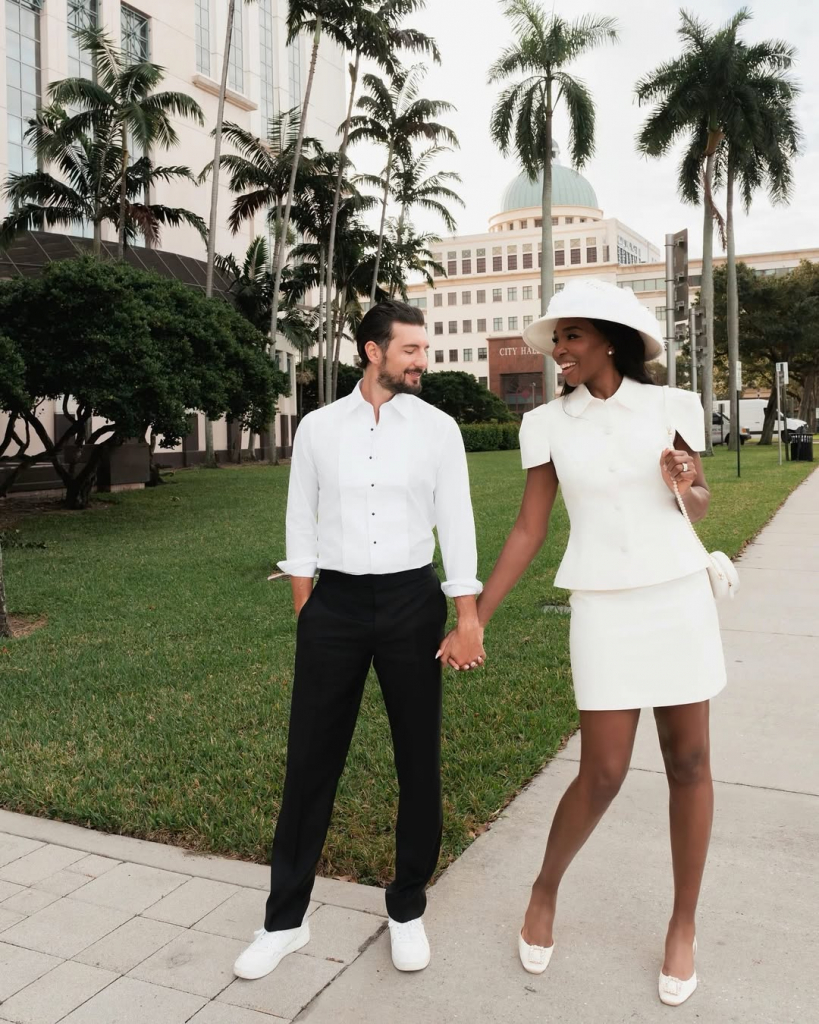 @venuswilliams And Andrea Preti (@andreapreti88) Are Married! The Pair First Met In 2024 During (1)