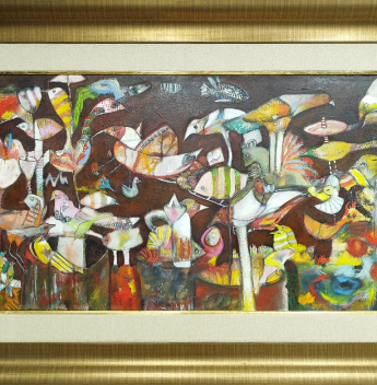 Obras da exposição Amigos em Ação seguem para leilão filantrópico no sábado (13)