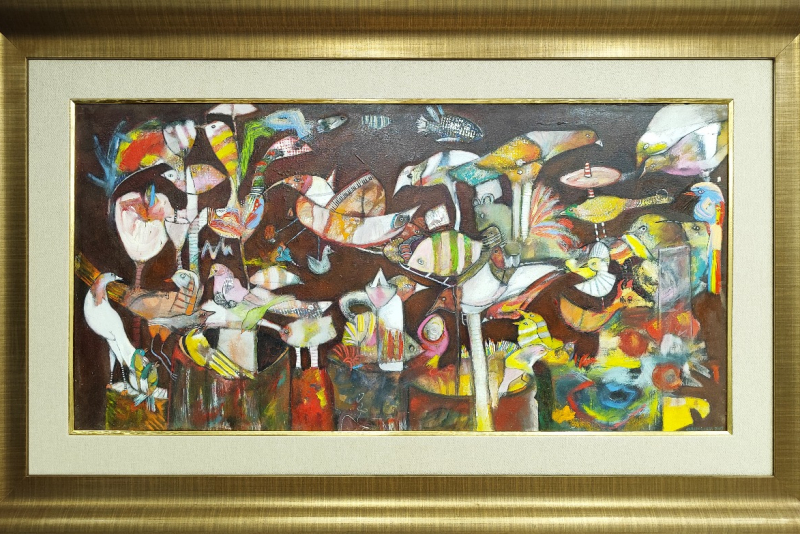 Obras da exposição Amigos em Ação seguem para leilão filantrópico no sábado (13)