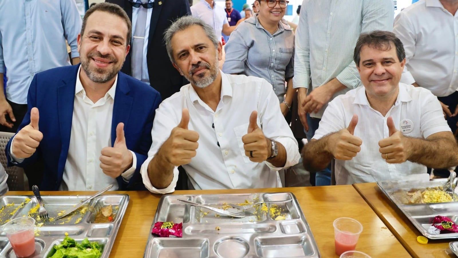 Centro de Fortaleza ganha Restaurante Popular com presença de Boulos, Elmano e Evandro