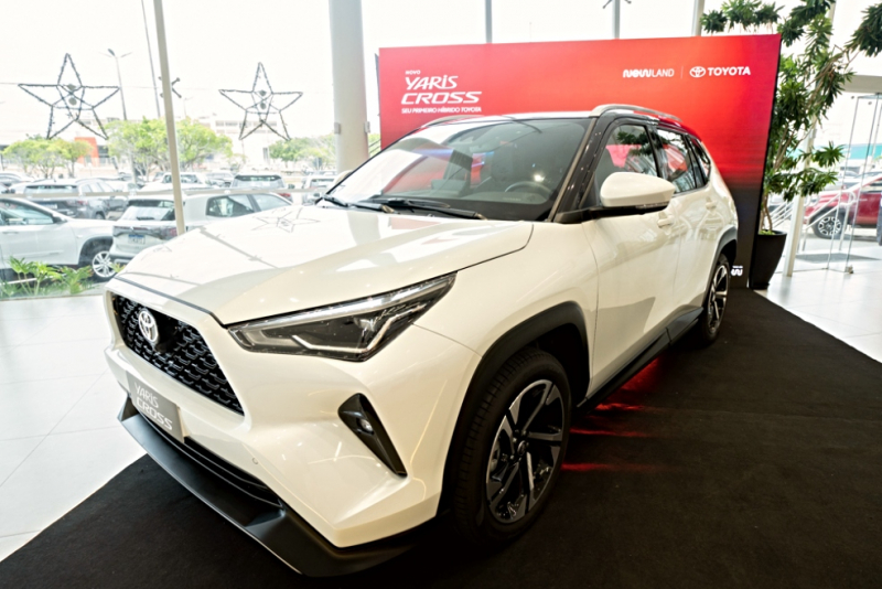 Newland apresenta o Yaris Cross em três etapas nas suas unidade de Fortaleza