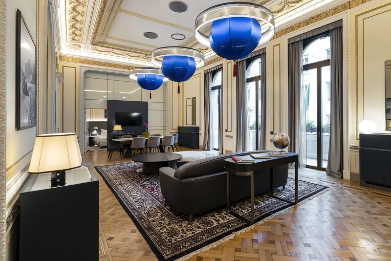 Nova decoração do hotel Sheraton Milão San Siro