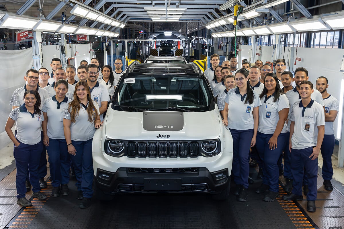 Jeep Renegade alcança 700 mil unidades produzidas no Brasil