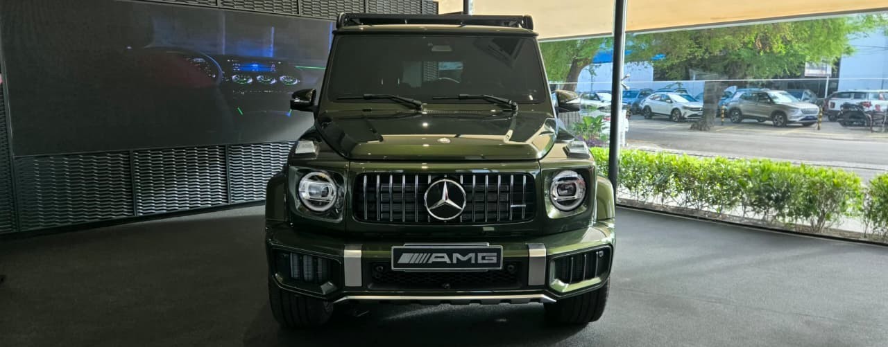 Novo Mercedes-AMG G63 aporta na Newsedan e já “rouba a cena”