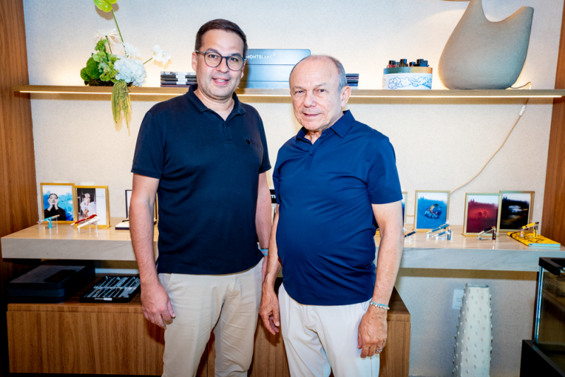 Collab Inédita - Moura Dubeux + Montblanc celebram a arte da escrita em tarde intimista na Casa MD