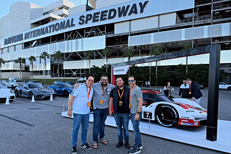 Empresários cearenses assistem à vitória de Felipe Nasr nas 24 Horas de Daytona