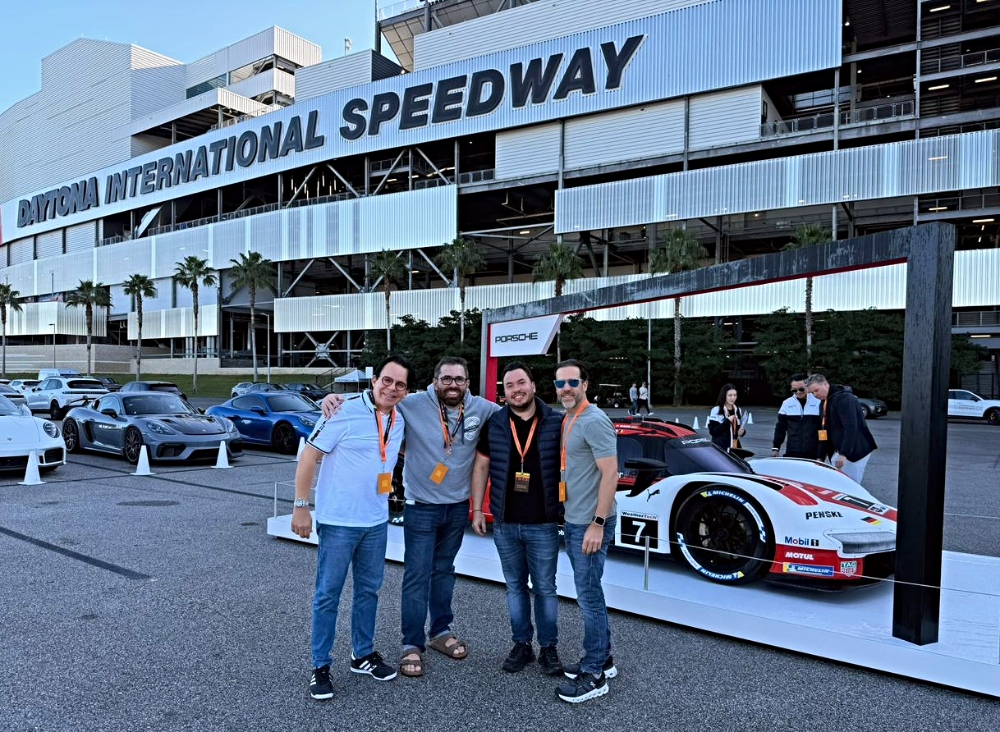 Empresários cearenses assistem à vitória de Felipe Nasr nas 24 Horas de Daytona