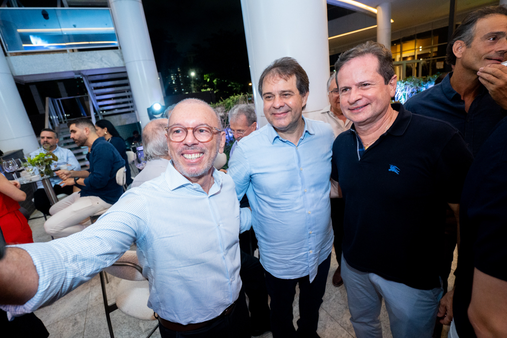 André Montenegro, Evandro Leitão E Marcos André Borges (2)