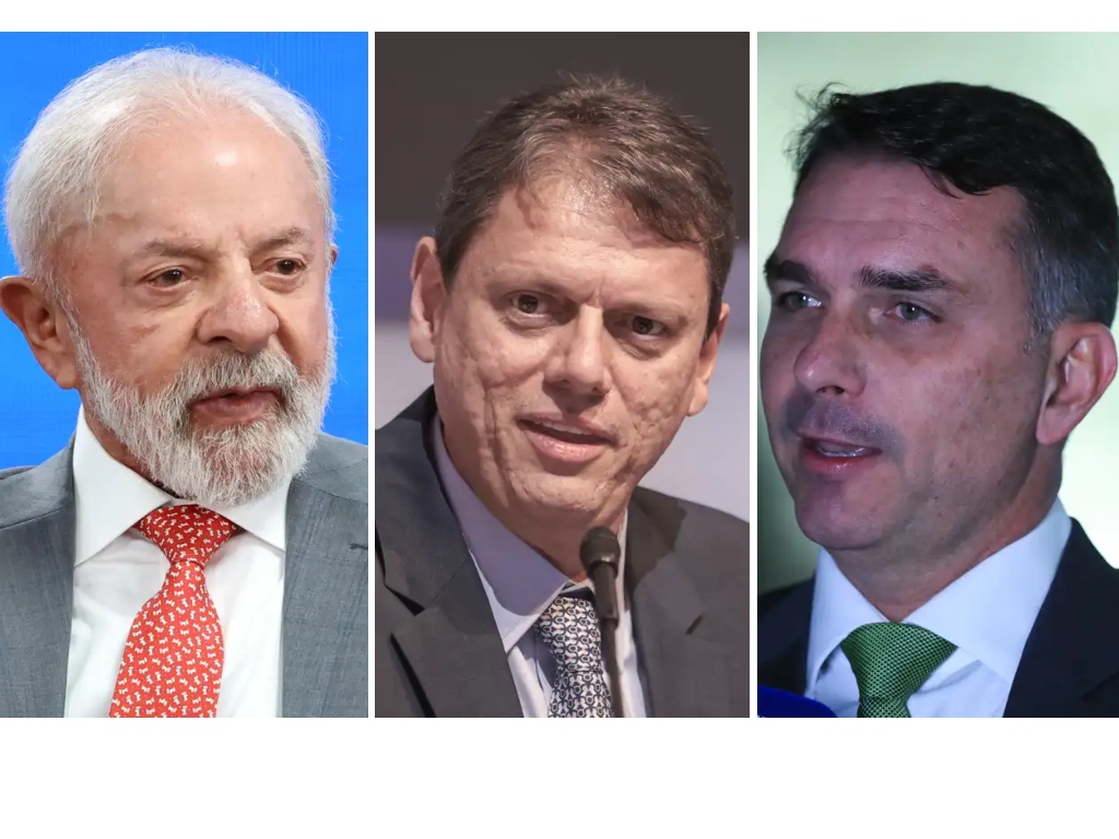Pesquisa Quaest revela Lula à frente e consolida Tarcísio e Flávio como forças centrais da oposição