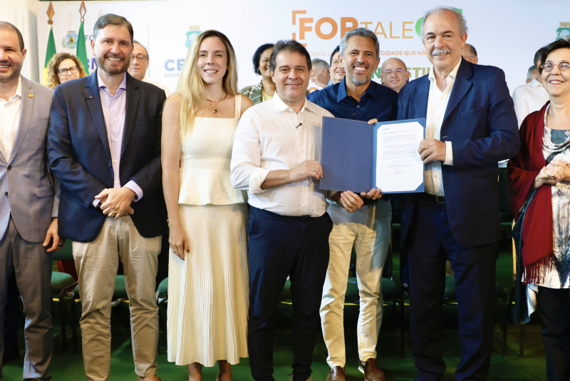 Ceará recebe pacote de R$ 1,1 bilhão do BNDES para segurança hídrica, drenagem e tecnologia