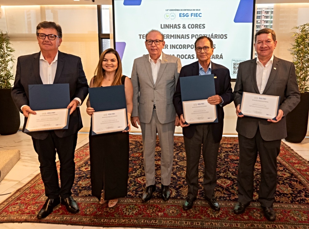 Selo ESG-FIEC destaca empresas que avançam em sustentabilidade no Ceará