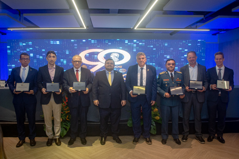 Marco institucional - CREA-CE celebra 90 anos em sessão solene marcada por homenagens e a liderança de Fernando Galiza