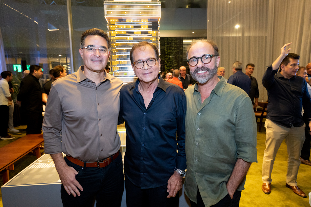 Daniel Arruda, Beto Studart E Marcos Novais (1)