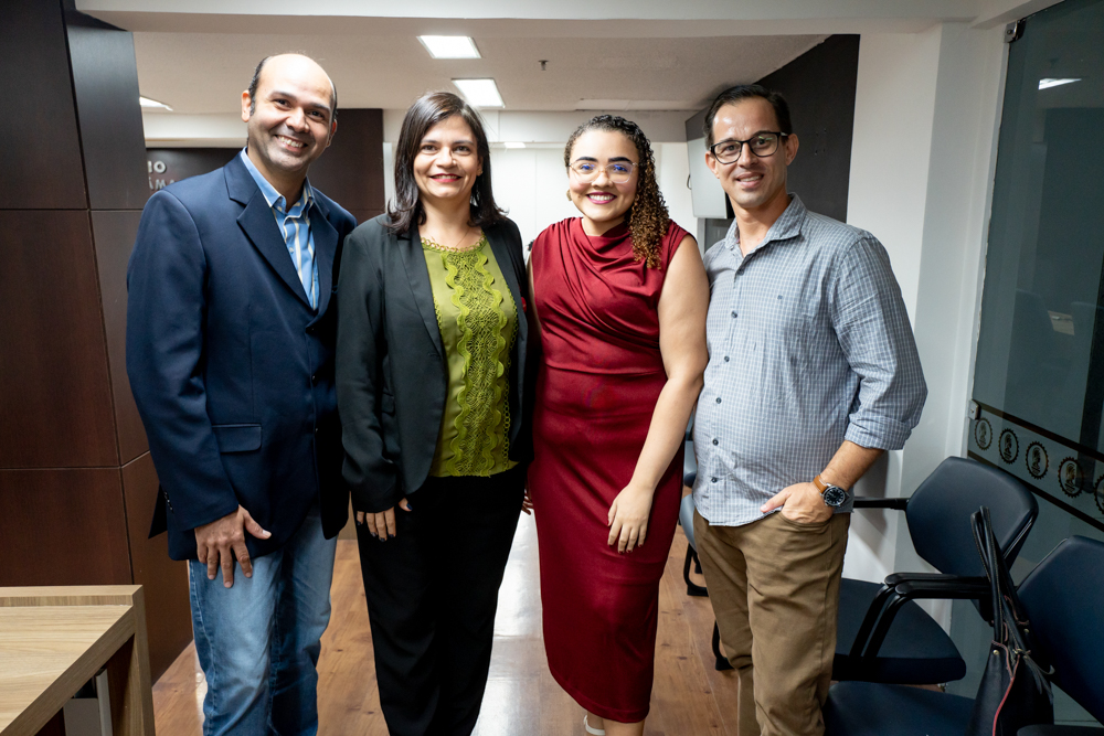 Daniel Walker, Roselena Barreto, Maria Juliana E César Bundchen
