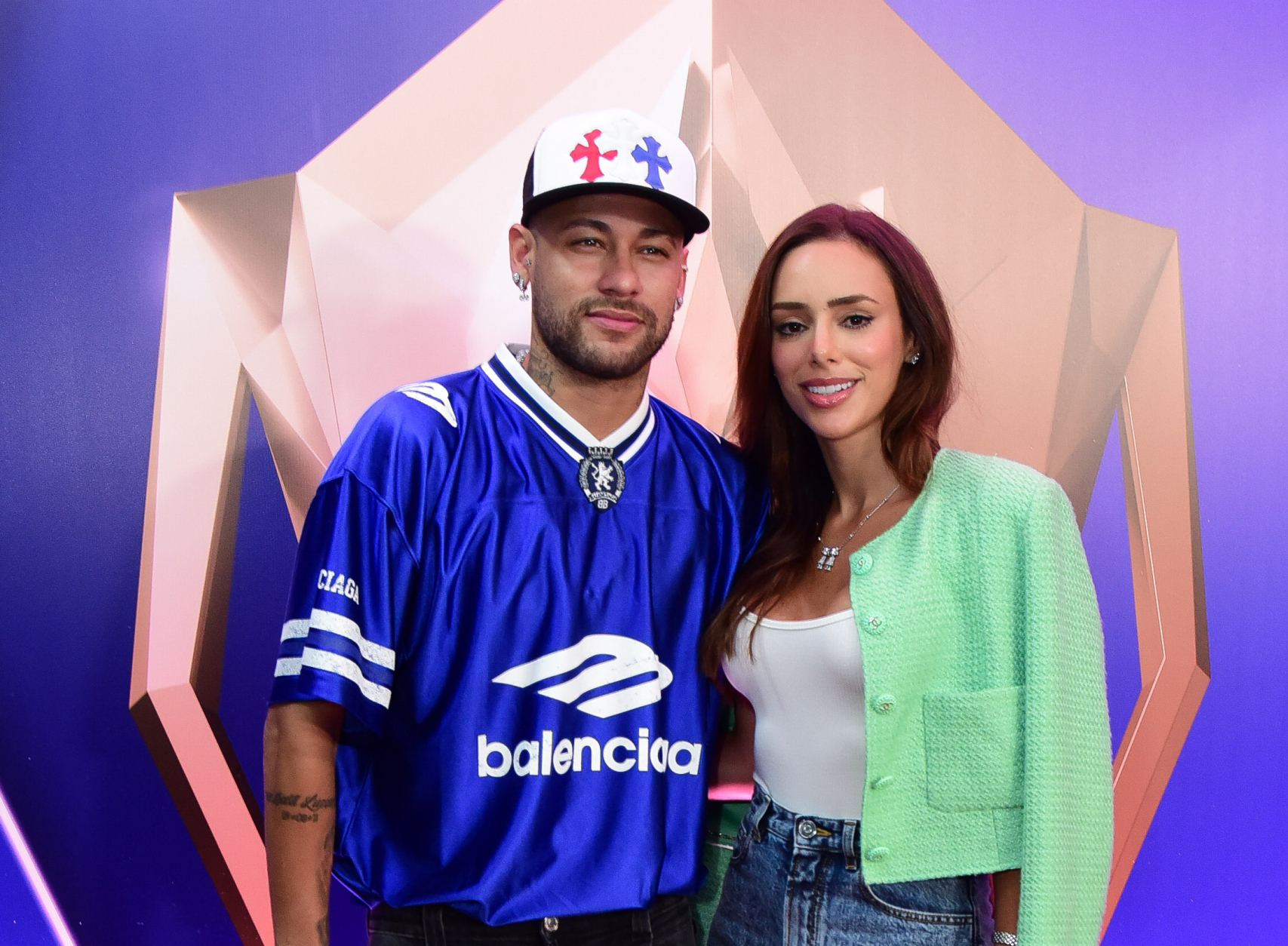 Neymar, Bruna Biancardi e Caio Castro acompanham título do Brasil na Kings World Cup Nations 2026